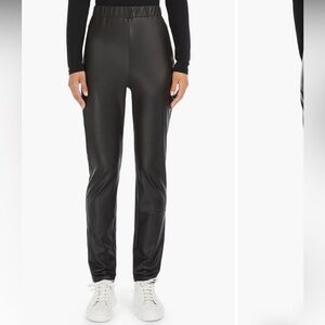 Maxmara Leisure Faux Leather Pants Size XS